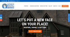 Desktop Screenshot of erdreroofing.com